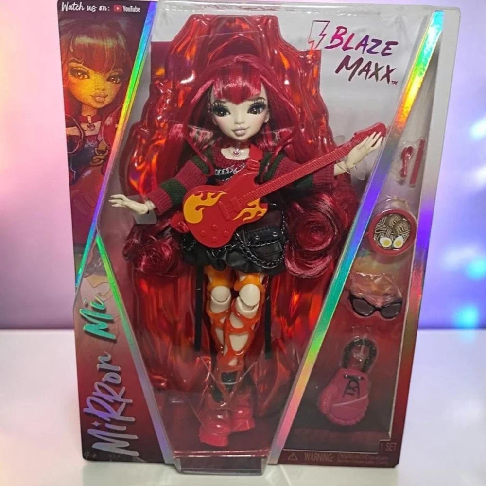 Mirror Me Blaze Maxx doll W/ Red Hair & Guitar